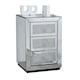 image 1 of Diamond Crystal Mirrored 3 Drawer Bedside Table