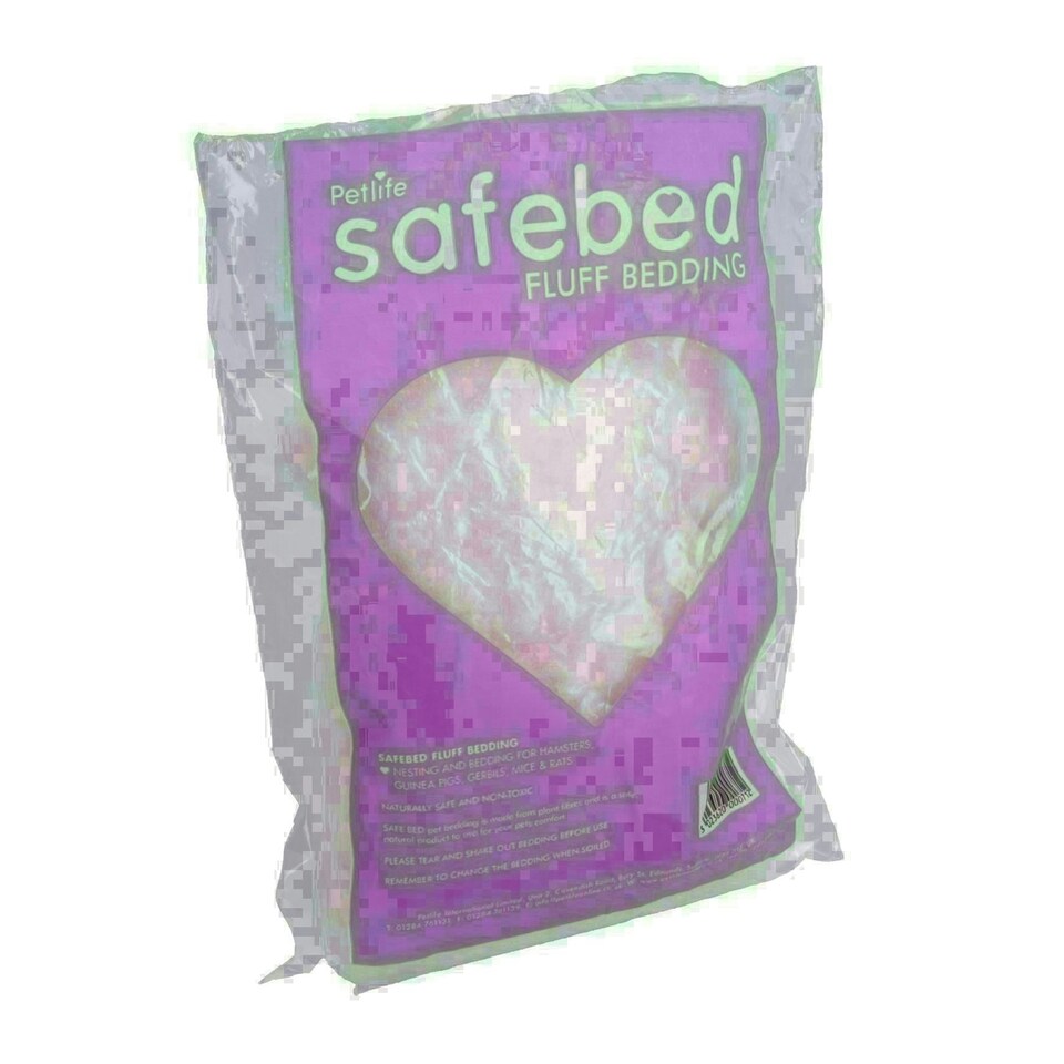 image 1 of 1PK Small Animal Hamster Gerbils Safe Bed Fluff Nesting Bedding - (Colour Varies)