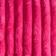image 3 of OHS Soft Jumbo Faux Fur Ribbed Throw Blanket Pink | Hot Pink