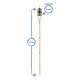 image 3 of Harbour Housewares Bamboo Garden Fire Torches - 113cm - Black - Pack of 12