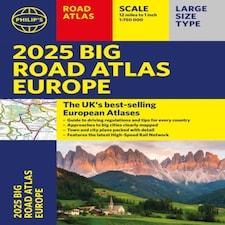 Philips Big Road Atlas Of Europe