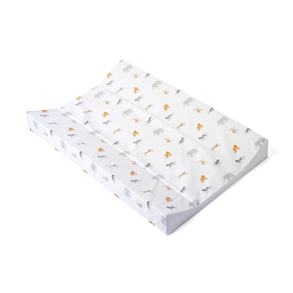 image 1 of Clair de Lune Jungle Dream Changing Mat Anti-Roll Wedge