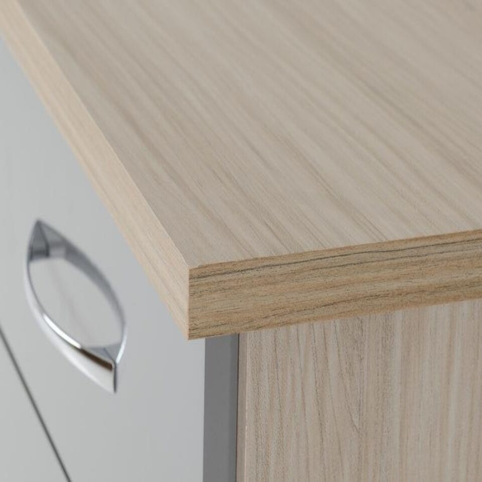 image 1 of Nevada 5 Drawer Narrow Chest White