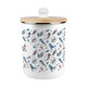 image 7 of Sea Art Compost Caddy - Metal 2L Decorative Kitchen Food Waste Bin
