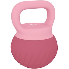 SPORTNOW Soft Kettlebell, 6kg Kettle Bell with Anti-Slip Grip for Home Gym | Pink | Blue | 10