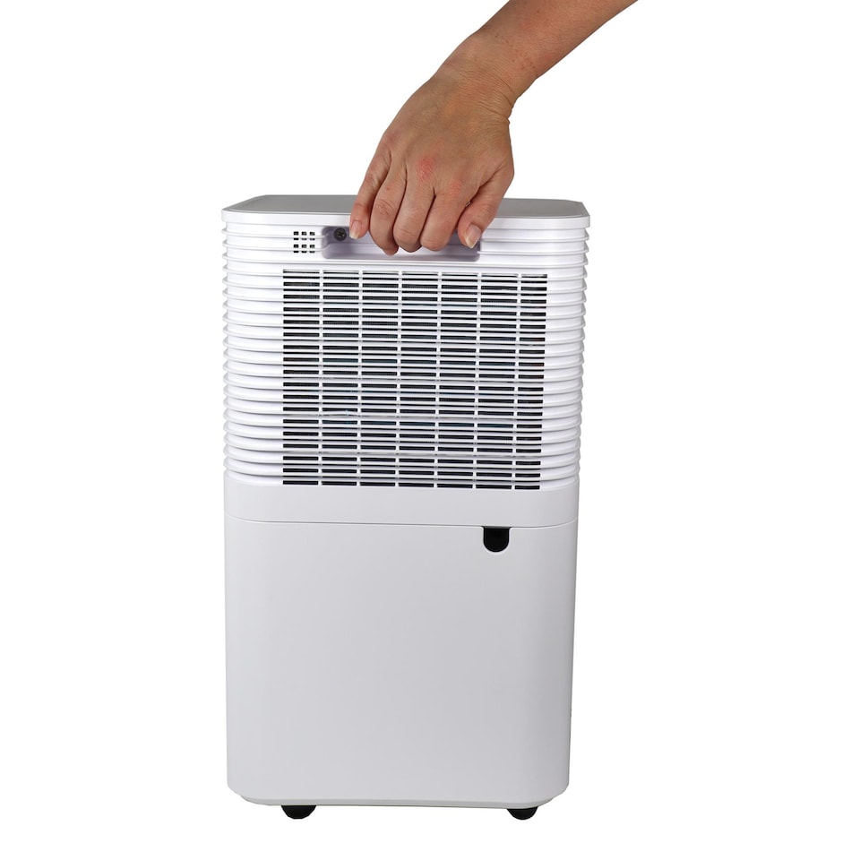 image 1 of Prodex 12L/Day Dehumidifier, Extracts Moisture in your Home/Office/Garage, Low Energy Dehumidifier Removes Damp & Condensation for Laundry Drying & Mould Prevention, 24 Hour Timer