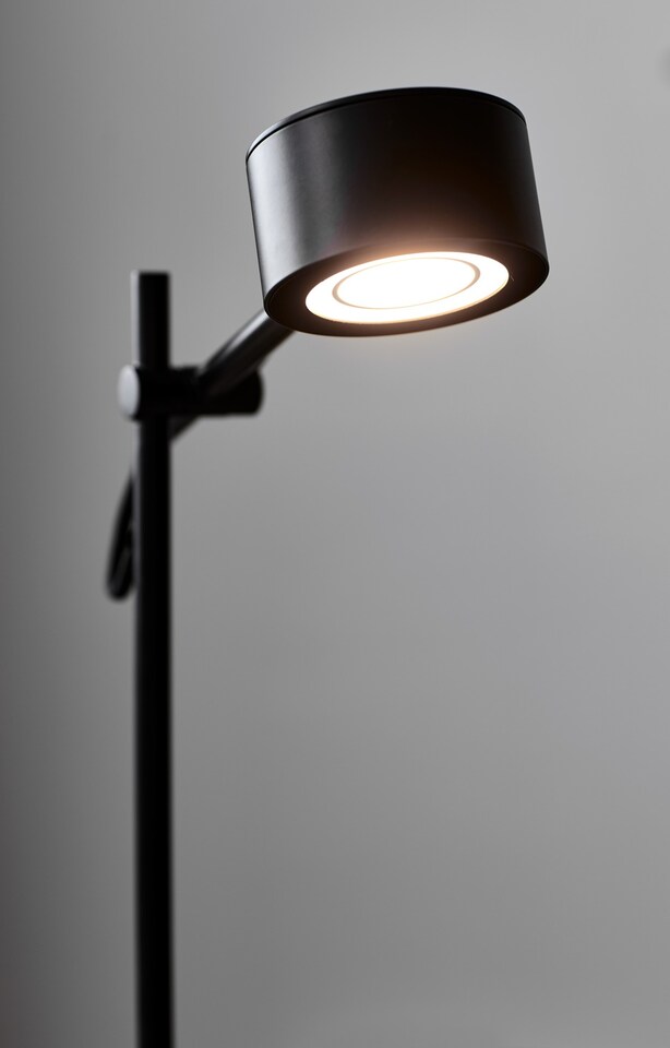 image 1 of Nordlux Clyde Indoor Table Lamp Black Metal Intergrated LED  Sensor3-Level Dimming, IP20