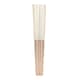 image 2 of MidOcean Fanny Wood Wood Handheld Fan - Beige - One Size