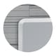image 2 of Showerdrape Trafalgar Square Wall Mounted Frameless Bevelled Edge Bathroom Mirror 45 x 45cm