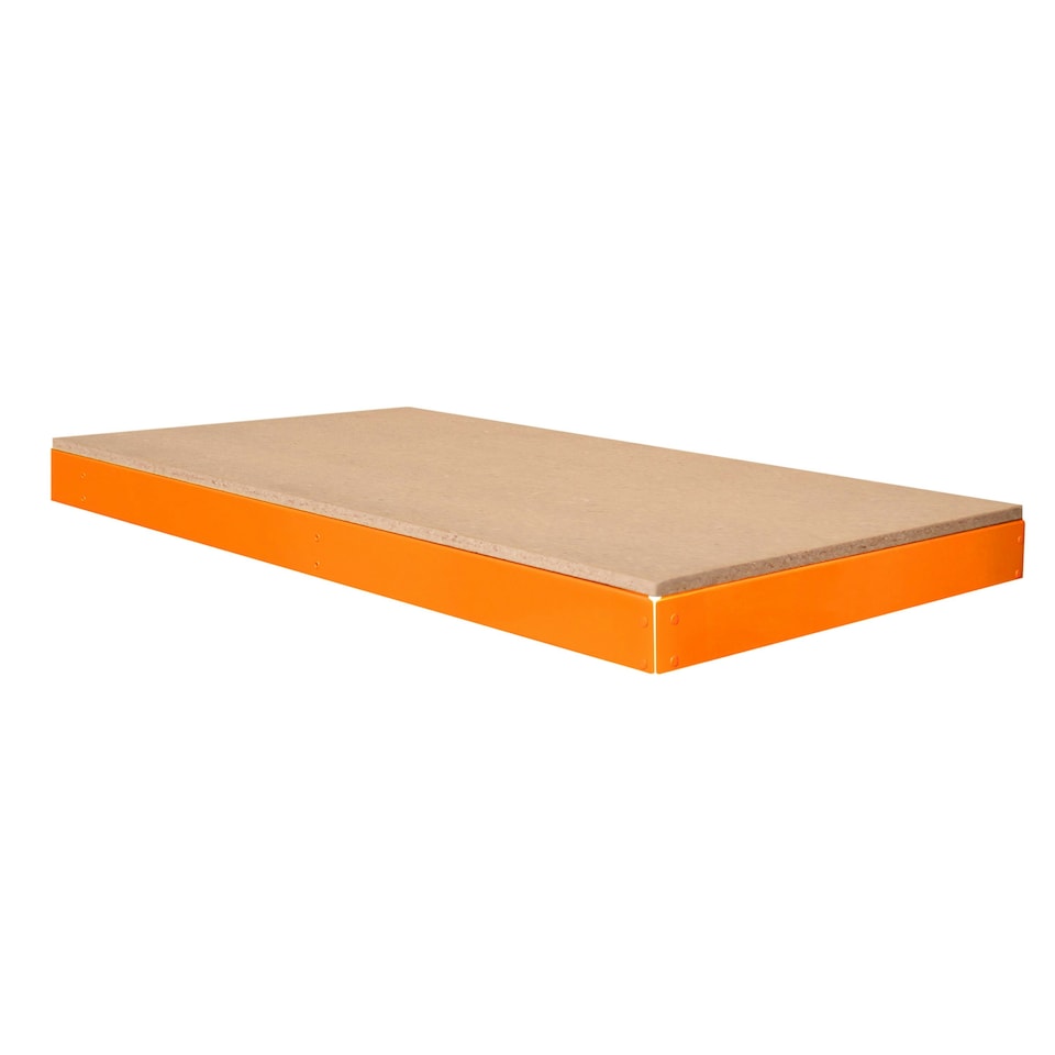 image 1 of S-Rax Workbench Additional Shelf - 120cm x 60cm Orange