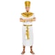 image 1 of Mens King Pharaoh Costume | White | white | M | 1