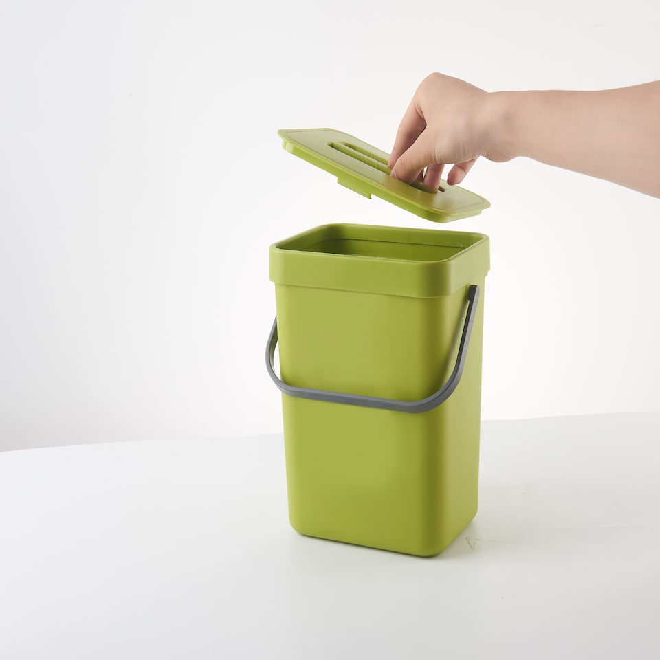 image 1 of Puro Hanging Compost Caddy 3L | Green | Lime | 3L