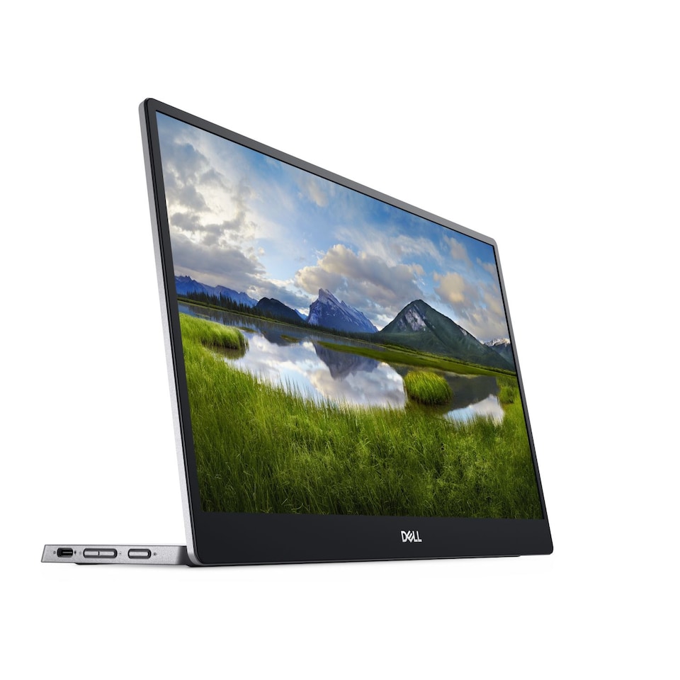 image 1 of DELL P Series P1424H computer monitor 35.6 cm (14") 1920 x 1080 pixels Full HD LCD Grey