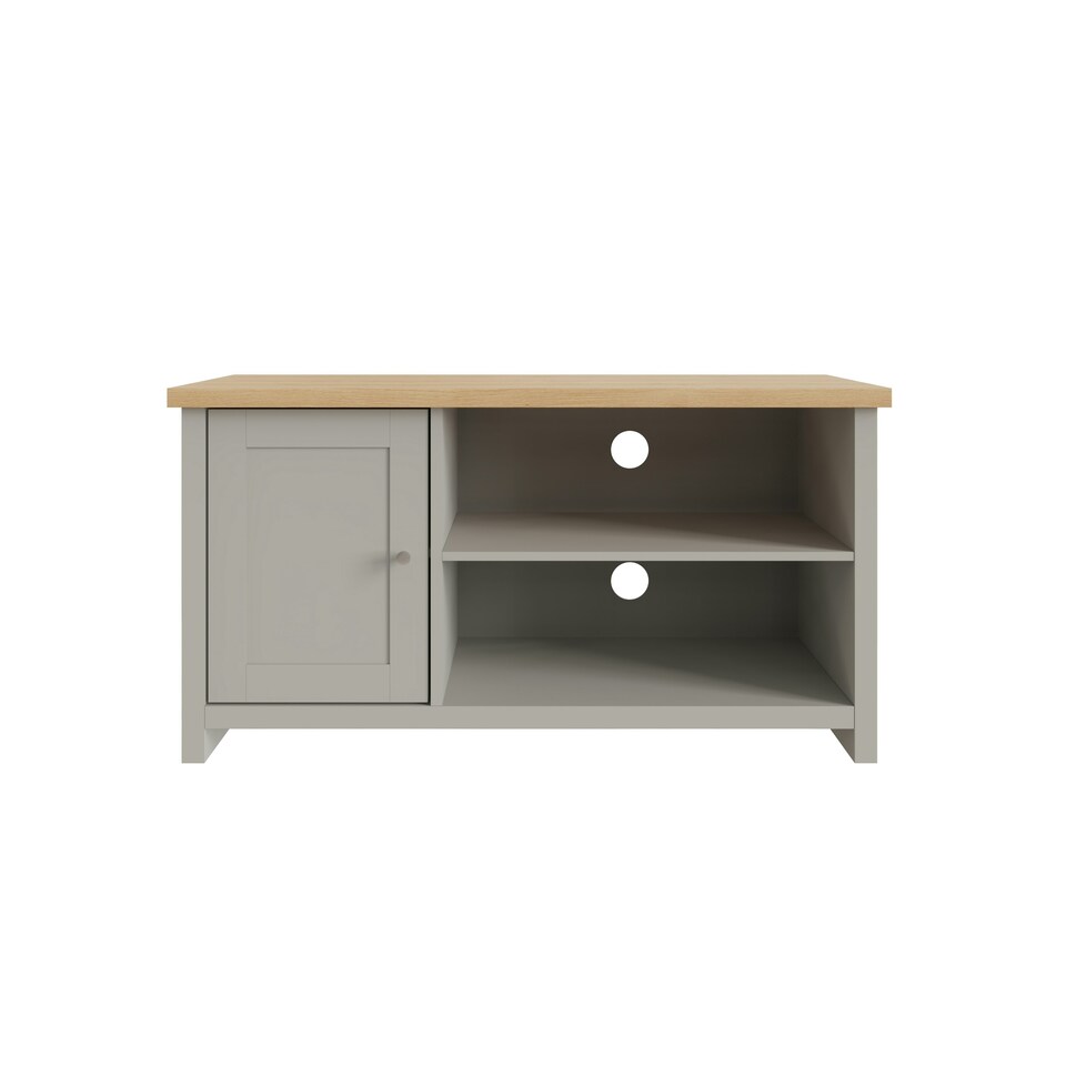 image 1 of GFW Lancaster Small TV Cabinet - Grey