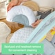 image 4 of Ingenuity Sun Valley Milestone Foldable Baby Swing  6-Speed Grey From 0-9 Months
