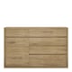 image 2 of Shetland 1 Door 5 Drawer Cupboard