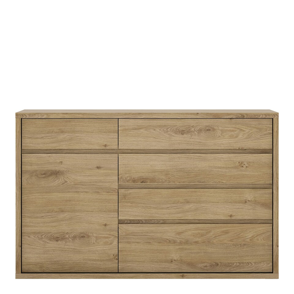 image 1 of Shetland 1 Door 5 Drawer Cupboard