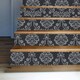 image 5 of Transform Peel & Stick Small Damask Black Self-Adhesive Wallpaper Black | Grey