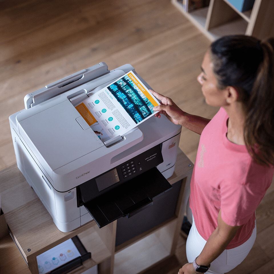 image 1 of Brother MFC-J5740DW Multifunction Printers - 256MB - White