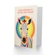 image 2 of My Brilliant Spouse Rainbow Stripes Zebra Birthday Card