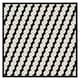 image 2 of Striped rope pattern (Picture Frame) Brown | Oak | M