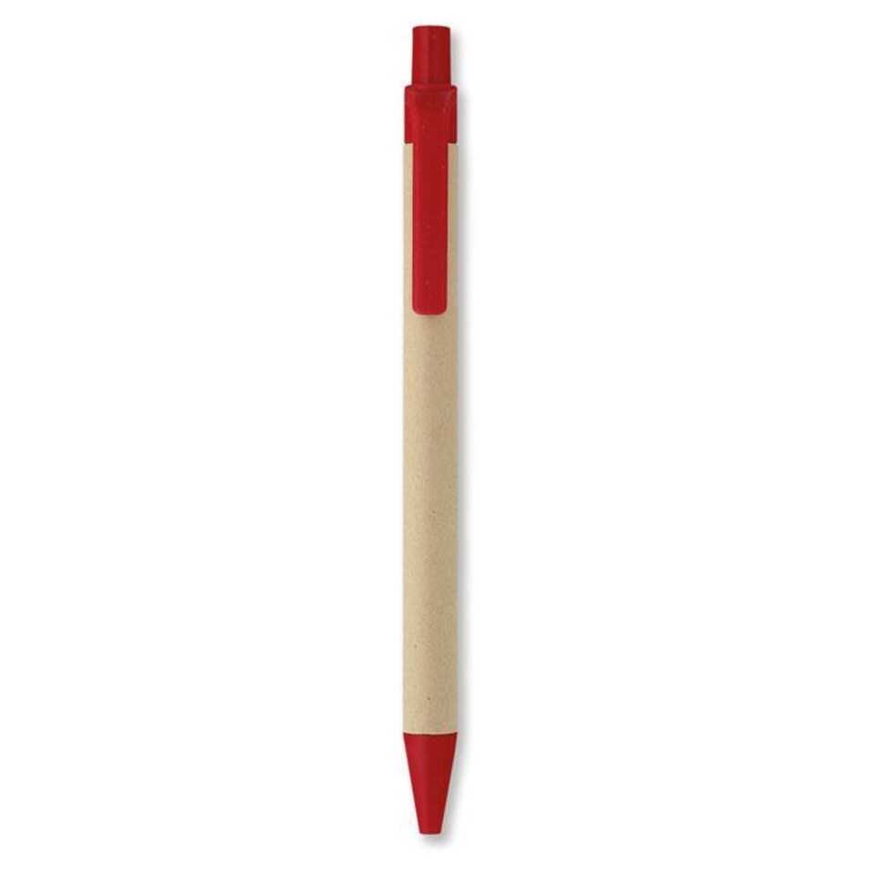 MidOcean Cartoon Paper Ballpoint Pen - Red - One Size