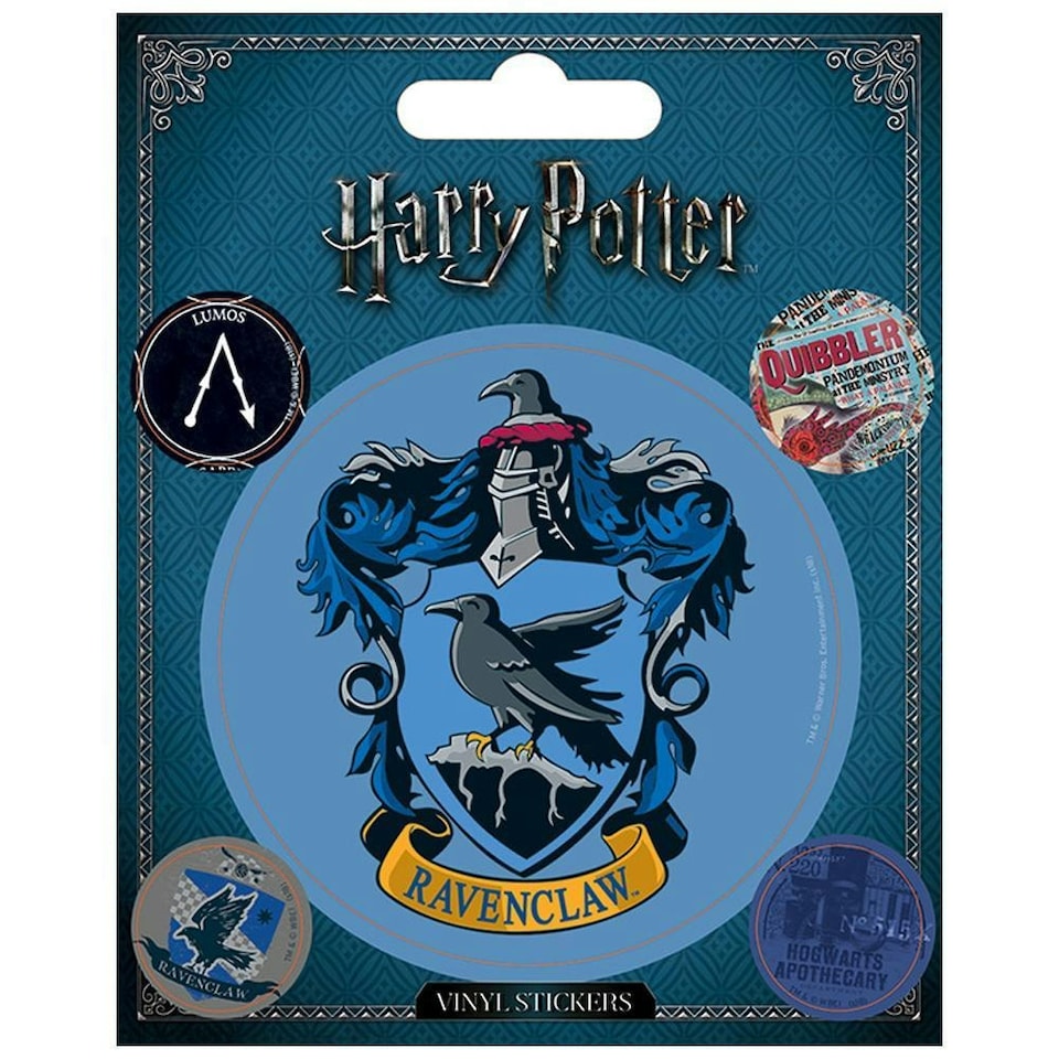 image 1 of Harry Potter Ravenclaw Stickers - Blue - One Size