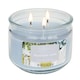 image 2 of Mainstays Beachside Linen 3 Wick Candle 11.5oz 326g