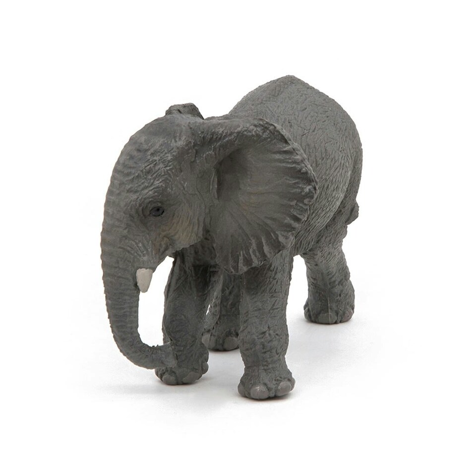 image 1 of PAPO Wild Animal Kingdom Young African Elephant Toy Figure