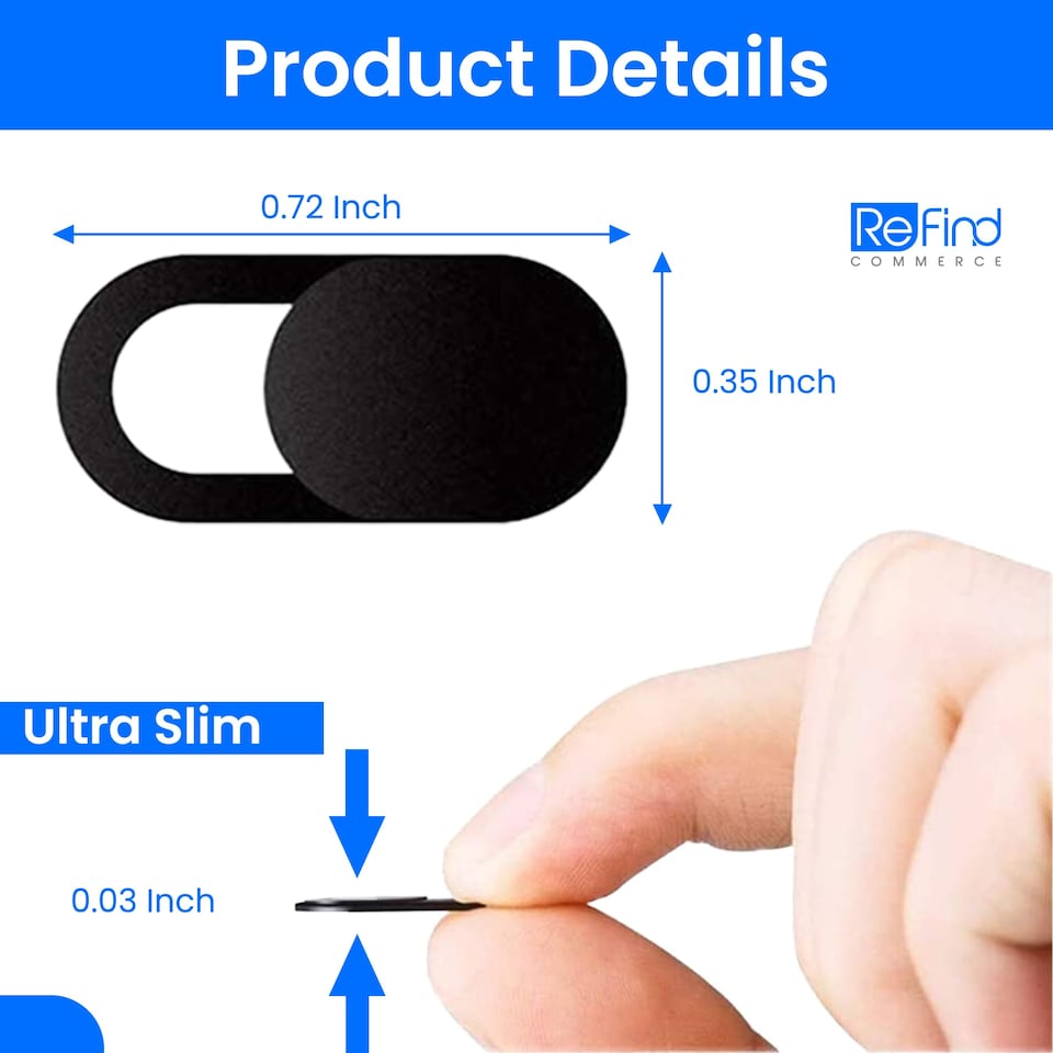 image 1 of 25pcs Camera Cover Slide Blocker Webcam Protector for PC & iPhone