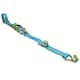 image 4 of 4x Ratchet Strap Trailer Tie Down with Bridging Hooks 5m Hooks Recovery 2.5 Ton