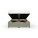 image 2 of Seal Grey Naples Velvet Ottoman Base Double N/A
