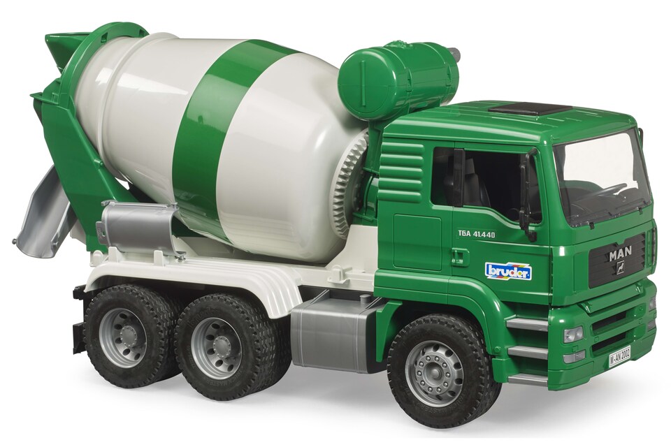 image 1 of Bruder MAN TGA Cement mixer truck rapid mix Detailed Vehicle & Playset Model