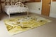 image 3 of Golden Swirled Marble Rug | Multi