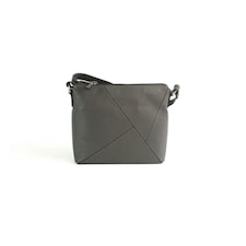 Eastern Counties Leather Womens/Ladies Winnie Leather Handbag - Dark Grey - One Size | Grey