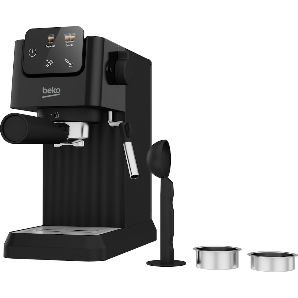 image 1 of Beko Caffeexperto Manual Espresso Machine With Integrated Steam Wand