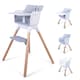 image 8 of Red Kite Feed Me Kombo 3-in-1 Wooden Highchair/Lo Chair/Infant Chair