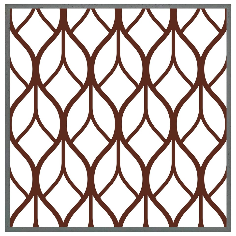 image 1 of Tiled geometrics (Picutre Frame) Black | XL