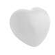 image 2 of MidOcean Lovy PU Heart Stress Ball - White - One Size