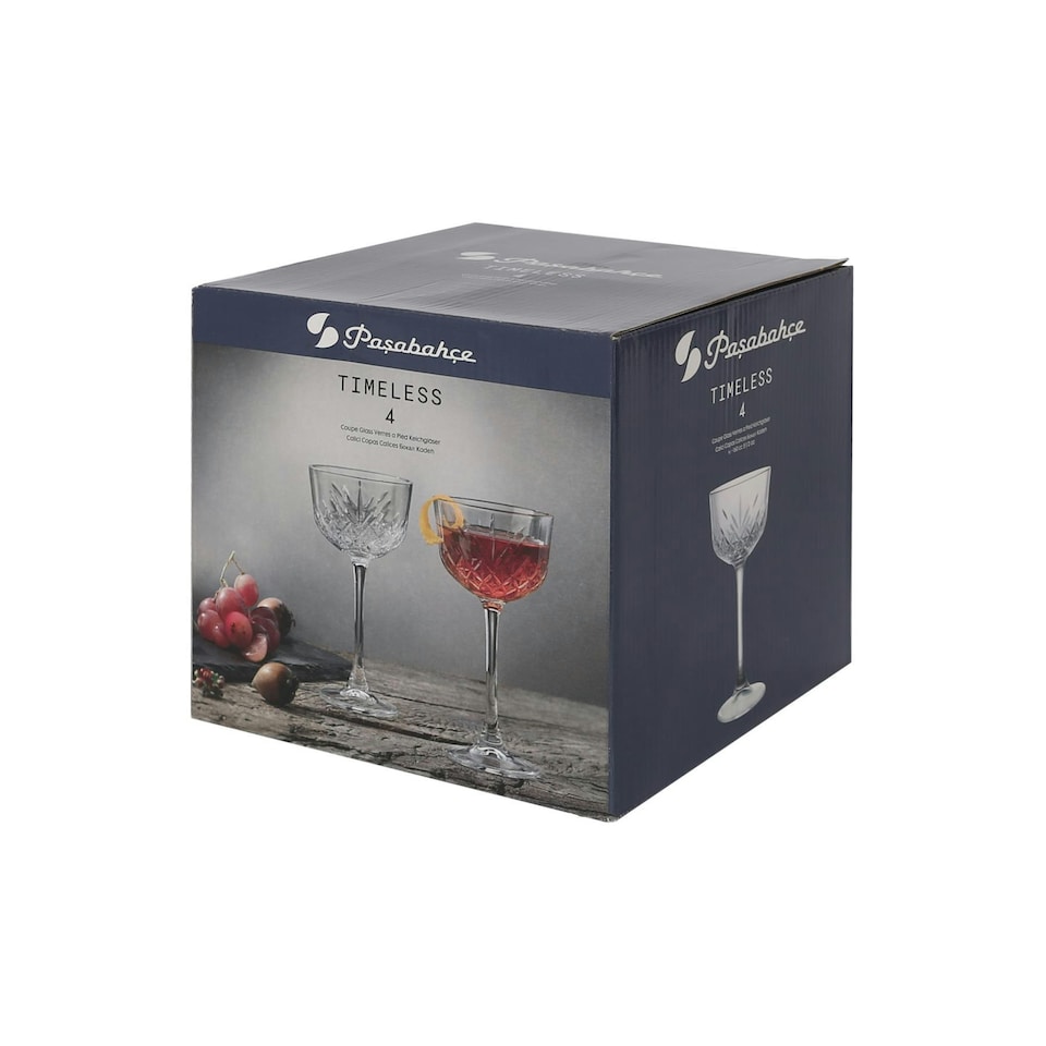 image 1 of Pasabahce Timeless Nick & Nora Glasses - 160ml - Pack of 8
