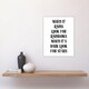 image 4 of When It Rains Look For Rainbows When Dark Stars Wall Art Print 12x16 In