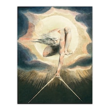 Ancient of Days Setting Compass to Earth Blake Huge Wall Art Poster Print 24X32"