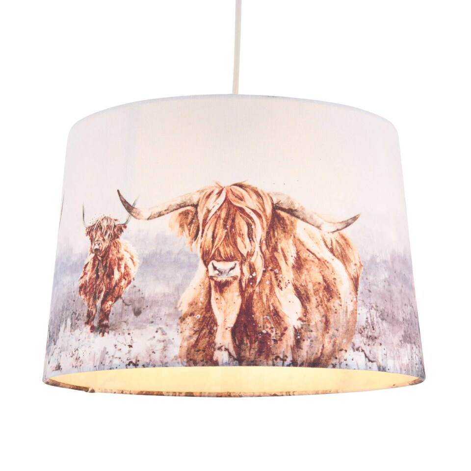 image 1 of Cattle Printed Shade