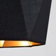 image 5 of ValueLights Toke Black And Copper Geometric Floor Lamp Shade | Black