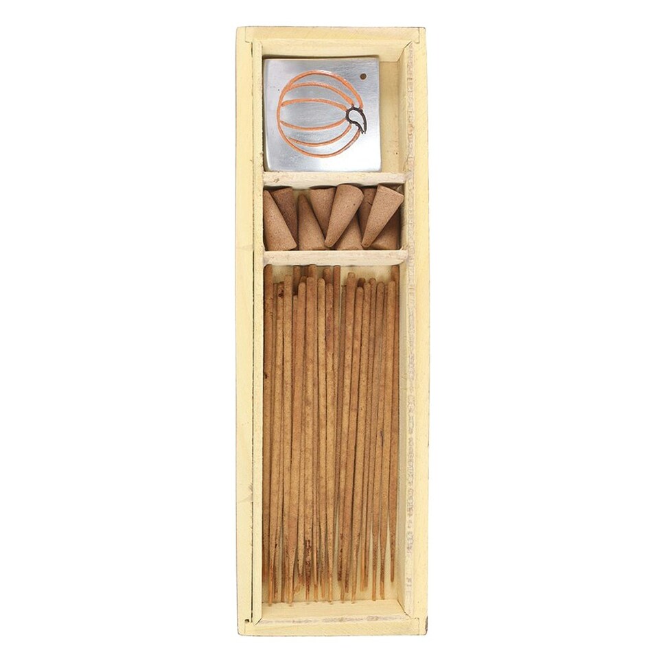 Something Different Pumpkin Incense Gift Set - Brown - One Size