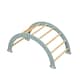 image 3 of Tutti Bambini Scala Montessori 3 in 1 Pikler Climbing Frame with Climbing Wall - Ocean Stone