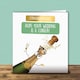 image 2 of Hope Your Wedding Is A Corker! - Funny Wedding Card
