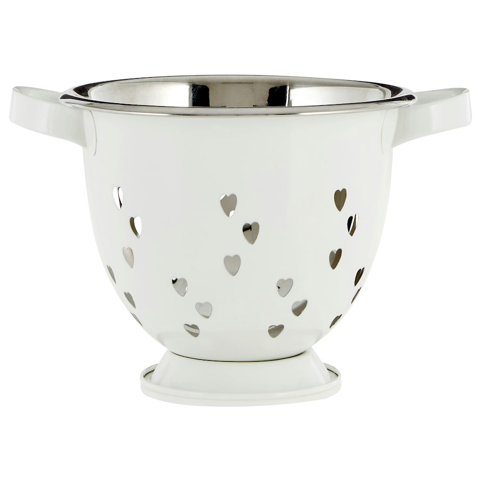 image 1 of Maison by Premier Hearts Design Ivory Colander
