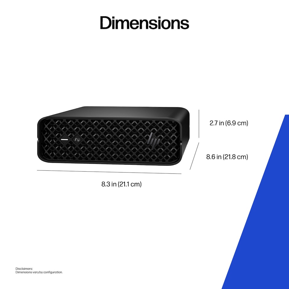 image 1 of HP Z2 Mini G1i Intel Core Ultra 7 265 32GB RAM 1TB SSD RTX A1000 Windows 11 Pro Mini PC