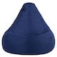 image 3 of Icon Dalton High Back Adult Gaming Indoor Outdoor Bean Bag Chair, Navy